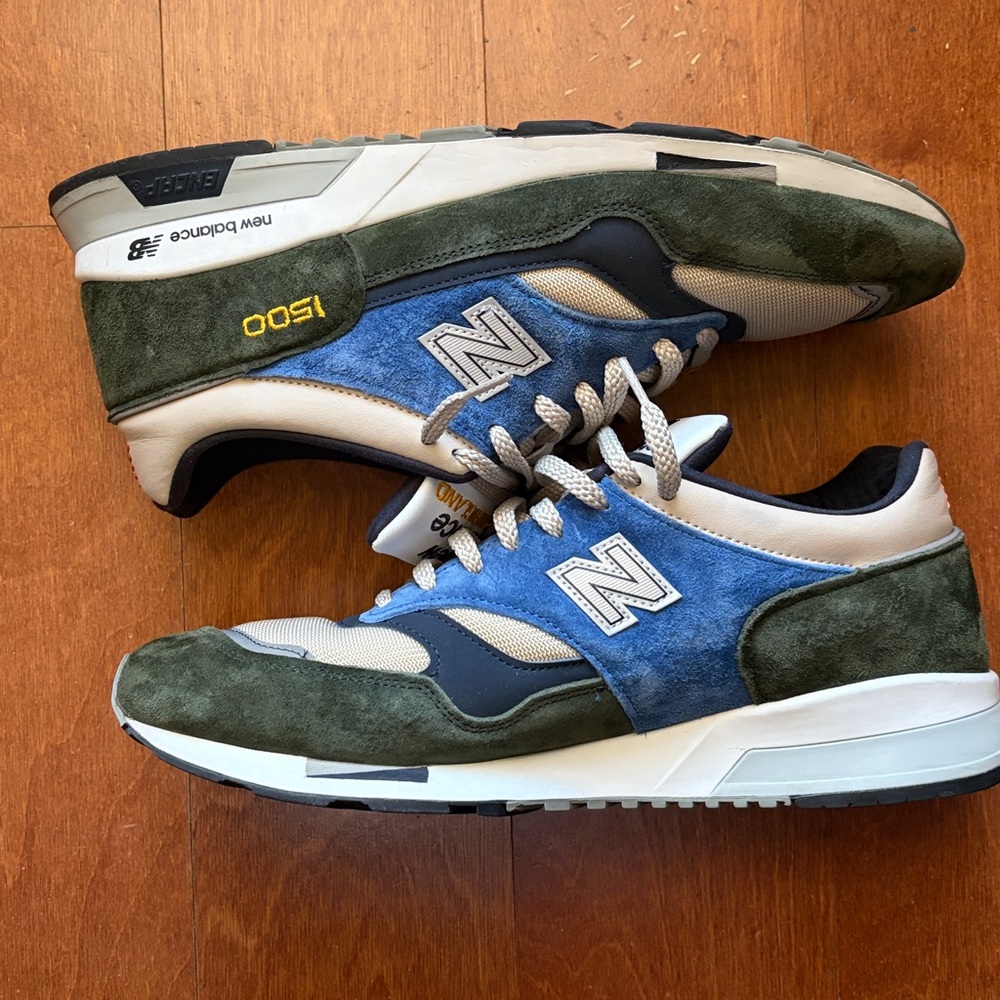 Made In UK New Balance 1500 ‘Evergreen Lakes’ (M1500UPG) - Picture 2 of 6